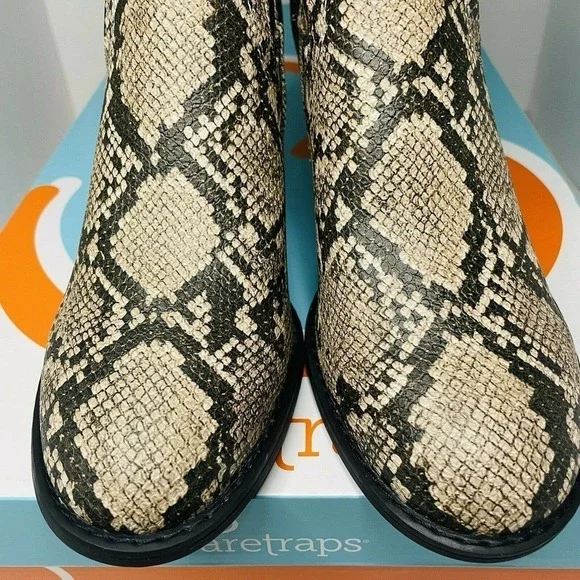 Baretraps LILLY Women's Boots Natural Snake Sz 7 M - Picture 4 of 8